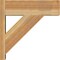 Ekena Millwork Traditional Block Rough Sawn Outlooker, Western Red Cedar, 8"W x 24"D x 24"H OUT08X24X24TRA05RWR - alternate 2